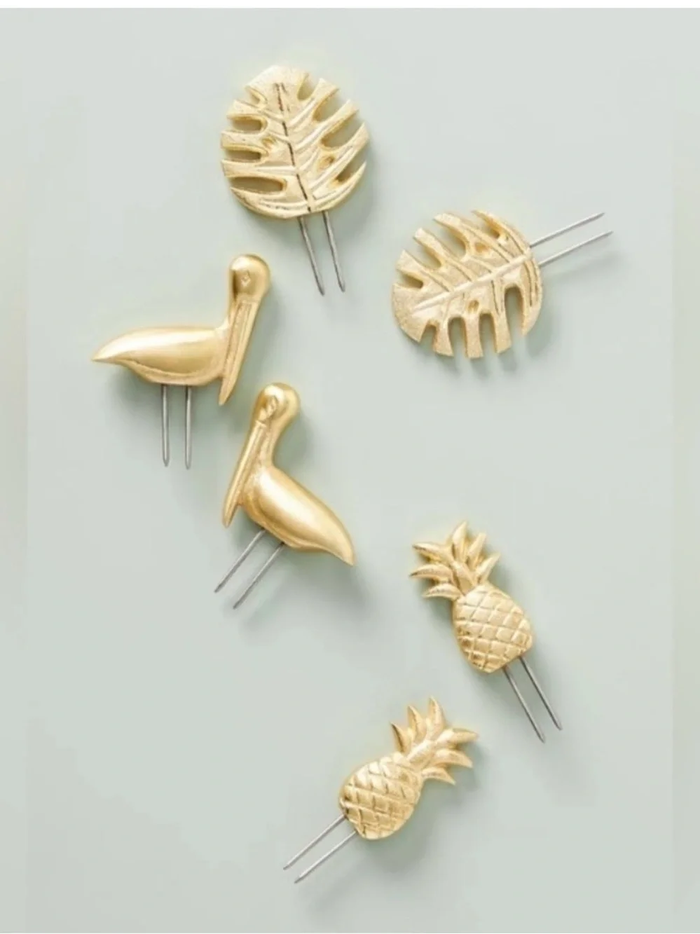 NIB Anthropologie Selva Corn on The Cob, Set of 3 pairs🌽